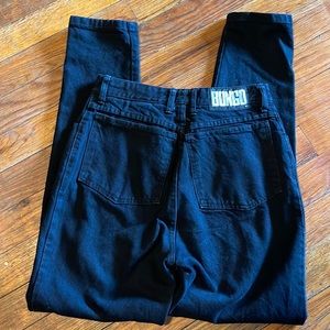 Vintage bongo high waisted Mom jeans size 11 black